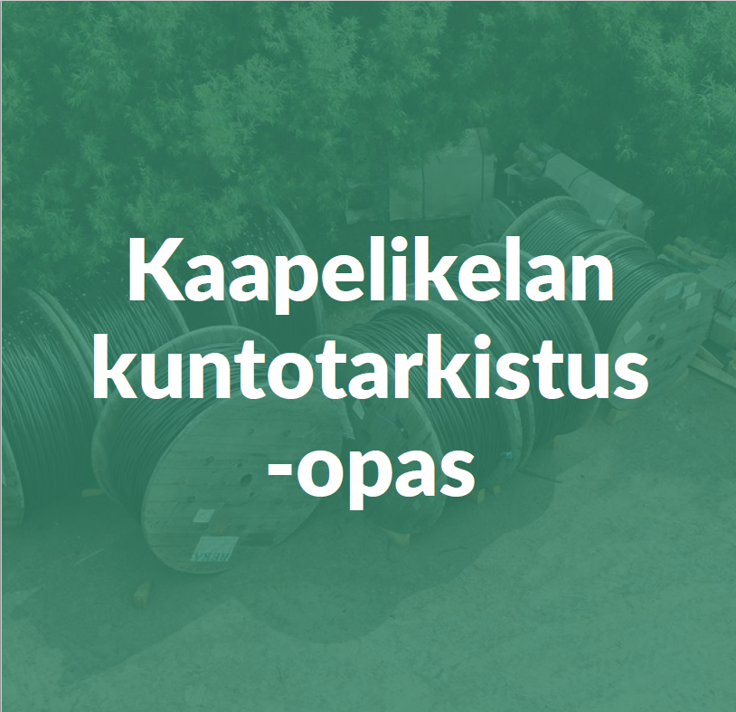 Kaapelikelan kuntotarkistusoppaan kansikuva