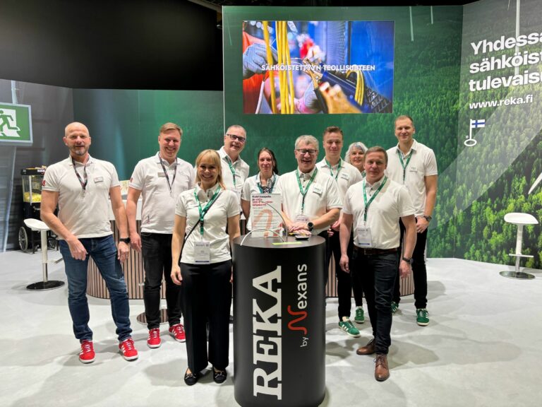 Reka by Nexans’ product innovations attracted interest at the Sähkö Trade Fair