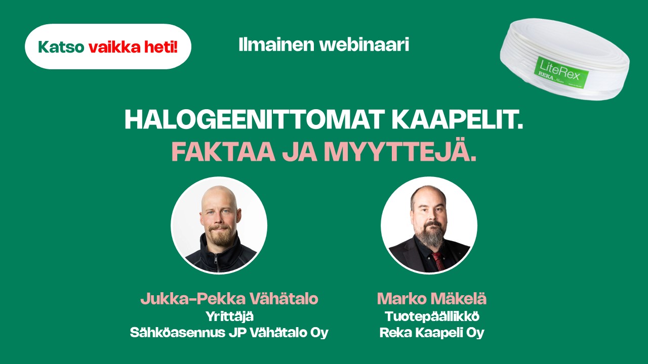 Halogeenittomat kaapelit – Faktaa ja myyttejä